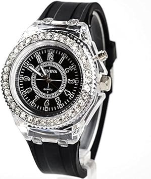 Quartz Backlight LED Watches Waterproo Women's Watch