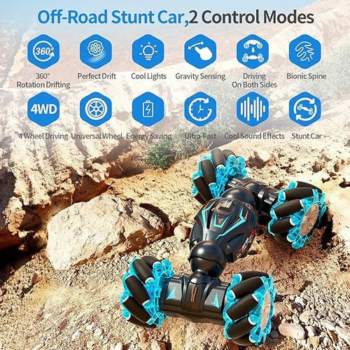 Stunt Car 2.4GHz Remote and watch Control (D)